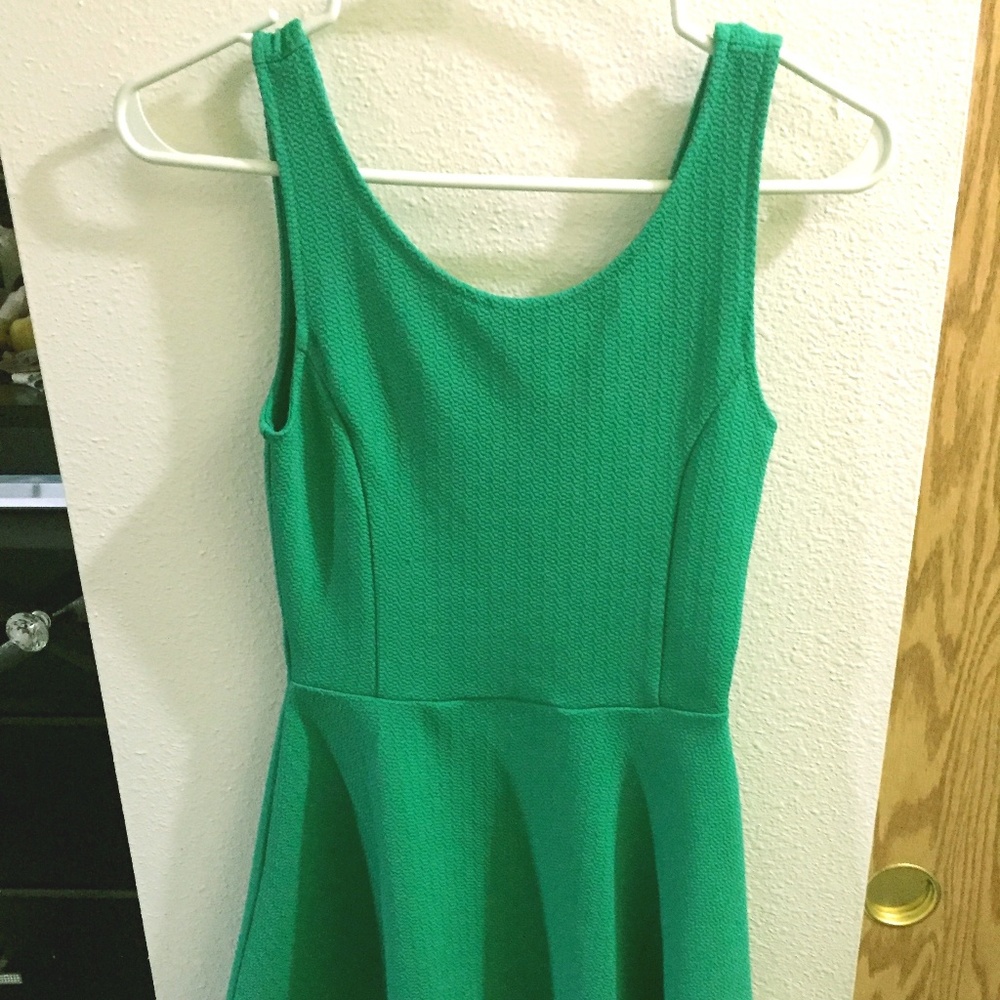 Forever 21 Teal/Green Dress (Size 4)
